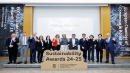 주한유럽상공회의소, 에어버스코리아·페르노리카코리아 등에 ECCK 지속가능성 시상