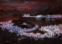 하정선 작가 통영야상곡 필두로 유니크한 옻칠 회화 선보일 것