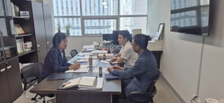 박명숙 도의원, 양평·양근대교 안전난간 설치 진행 점검