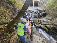 남양주시, 고속도로 유조차 전도 수질오염 방제 훈련 실시