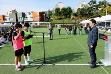 이동환 고양시장, 청소년 풋살대회 GY컵 참석