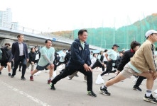 안양시, 1천여 명 완주 온기런-109 레이스 성료