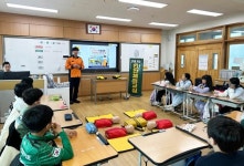 담양군, 수북초등학교 학생들과 함께 불법광고물 근절 클린존 캠페인 추진