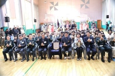 육군 31사단, 무정초등학교에 6·25 참전용사 모교 명패 전달