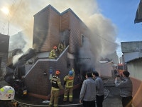 장세일 영광군수, 화재 현장 직접 지휘