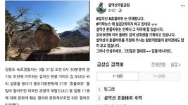 설악산 흔들바위 추락 했다고?…만우절마다 등장