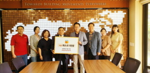 세계성시화운동본부, CCC에 마스크 2만 장 전달