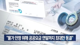 “물가 안정 위해 공공요금 연말까지 최대한 동결”