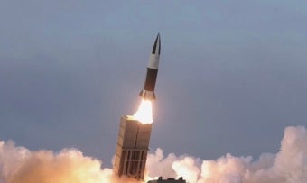 북, 평양서 탄도미사일 추정 1발 발사…대선 나흘전 도발
