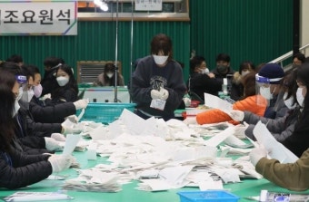대선 개표 시작...초박빙에 당선 윤곽 지연될듯