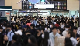 제주도 수학여행단의 귀가 대장정 제주→김포→창원
