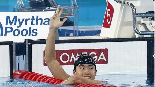 지유찬, 세계수영선수권대회 50m 자유형 경기서 역대 최고 성적 기록 경신
