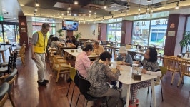 인천 광민교회, 무료급식 봉사 사랑의 국수잔치