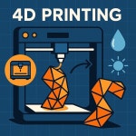 [기획] 시간에 반응하는 기술, 4D프린팅의 미래는?