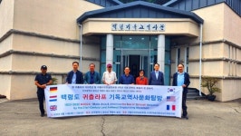 백령도 주민과 함께 하는 80주년 광복절 민·관·군 연합예배