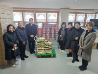 위곡중앙교회, 새해 노숙자·독거노인 돕기 선교물품 전달