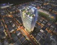 고층 프리미엄을 누려라  평택고덕 코아루 더블루시티 분양