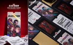 CGV 씨네샵, 네이버 쇼핑라이브서 영화 ＜블랙 위도우＞ 골든 티켓 한정 판매