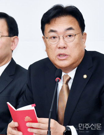 [포토] 정진석, 이재명 구속영장 청구 