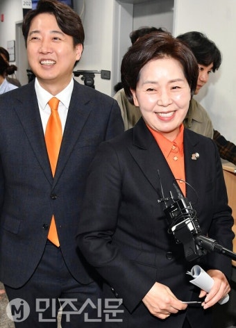 [포토] 양향자-이준석 합당선언 