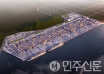부산항 신항 서컨테이너터미널 2-6단계 건립사업 순항