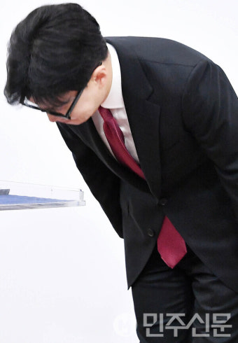 [포토] 한동훈 취임100일 기자회견  