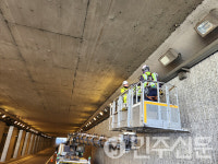 대구공공시설관리공단, 도청교 등 3개 지하차도 터널조명 LED 교체