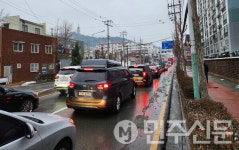 전남 목포시 구)경찰서사거리~용해지구삼거리 도로구조 개선 박차