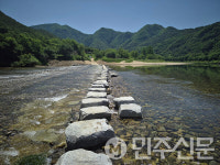 경북 안동시 퇴계예던길 연결 징검다리 설치, 관광객 편의·볼거리 확대