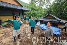 경북 청도군, 폭우 피해 주민 지원 및 복구 예산 신속 집행 총력
