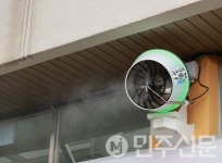 전남 보성군, 벌교시장 쿨링포그 본격 가동 개시