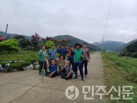 경북 청도군 금천면, 새마을지도자들과 함께 하천가 환경정화 활동 실시
