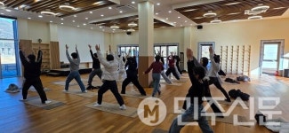 밀양 요가컬처타운, 웰니스 기반 단체 연수 명소 로 급부상