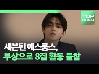 세븐틴 에스쿱스, 부상으로 8집 활동 불참 