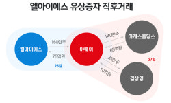 엘아이에스 대주주, 아레스홀딩스 특혜줬나