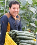 맛있는 오이 생산하는  이동근 대표