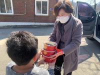 보은군 지역아동센터, ‘사랑의 도시락’