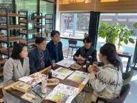 식품진흥원 김영재 이사장, 청년농업인 식품사업 애로사항 청취
