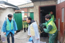 인천도시공사, 노사합동 연탄배달