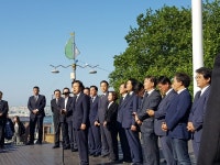 자유한국당 황교안 대표 인천에서 안보와 민생 탐방