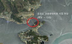 강화 동검도 갯벌생태복원사업 감사 촉구