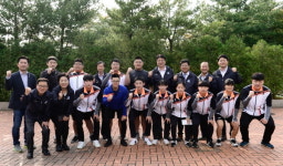 전국체육대회 참가 인천선수단 파이팅