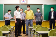 도성훈 인천시교육감, 9월 개교 예정 학교 방문