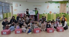 LH 인천지역본부, 국공립어린이집 찾아 명절 선물 전달