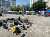 부평역 사랑의빨간밥차, 무더위에도 이어지는 무료 급식의 손길