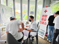 인천나은병원, 청라 전기차 화재 피해 주민 위한 의료지원팀 파견