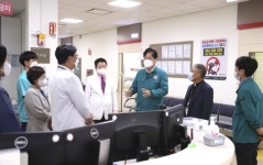 강범석 서구청장, 추석 연휴 응급의료 대응 현장 4곳 점검