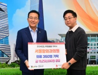 송도 서울항외과의원, 연수구청에 의류 350벌 기탁...이웃돕기