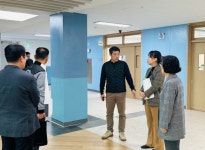 인천 이용창 의원, 서구 루원중학교 과밀학급 현황 청취