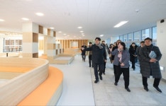 도성훈 인천시교육감, 3월 개교 앞둔 인천은송중학교 현장 방문  